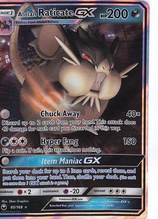 Alolan Raticate GX 85/168