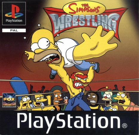 The Simpsons Wrestling (PS One) - Preowned (Damaged Case)