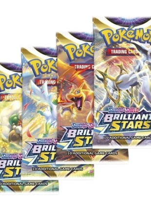 Pokemon - Brilliant Stars Booster Pack Complete Art Set