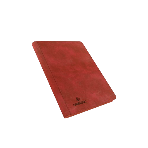 Gamegenic - Red 18 Pocket Zip-Up Album Binder