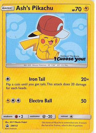 Ash’s Pikachu SM113