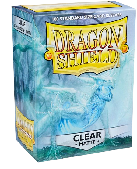 Dragon Shield - Matte Clear Sleeves (100)