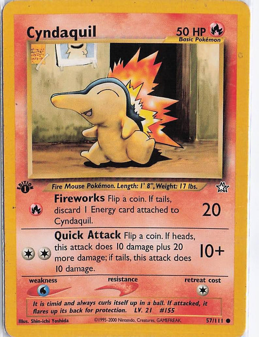 Cyndaquil 57/111 (1st)