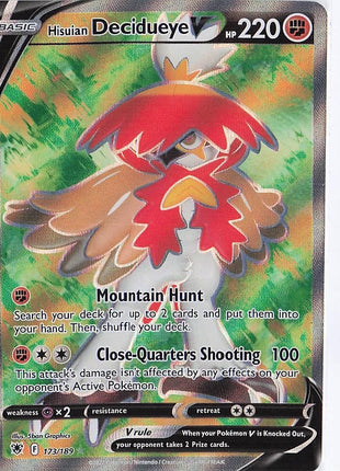 Hisuian Decidueye V 173/189