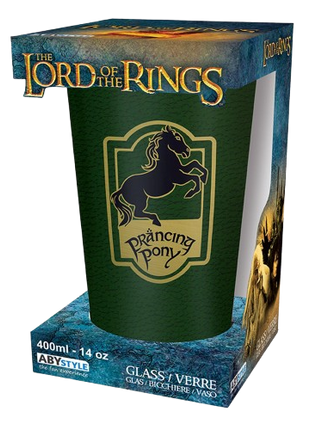 Lord of The Rings - Prancing Pony Glass