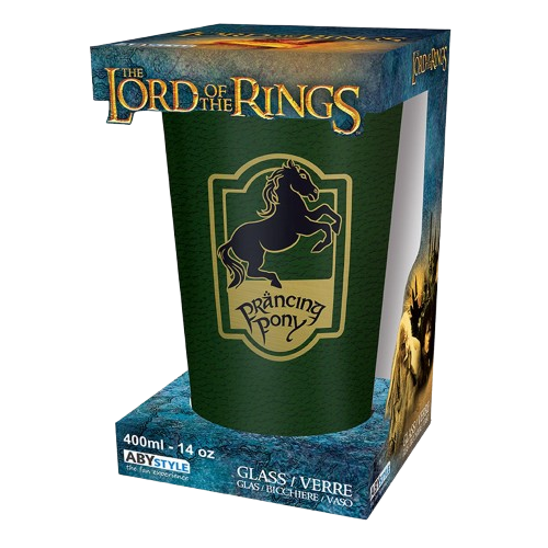 Lord of The Rings - Prancing Pony Glass