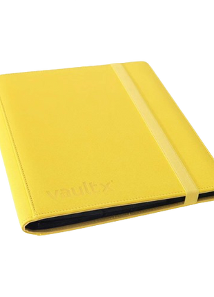 Vault X - Yellow 9 Pocket Exo Tec Strap Binder