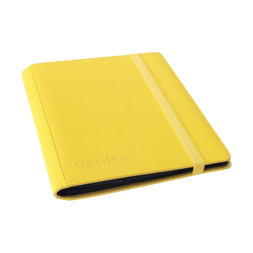 Vault X - Yellow 9 Pocket Exo Tec Strap Binder