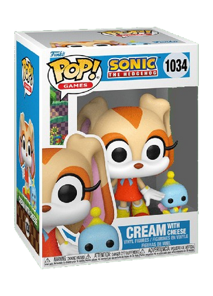 Sonic The Hedgehog - Cream with Cheese #1034 Funko Pop!