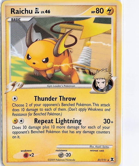 Raichu LV.46 31/111