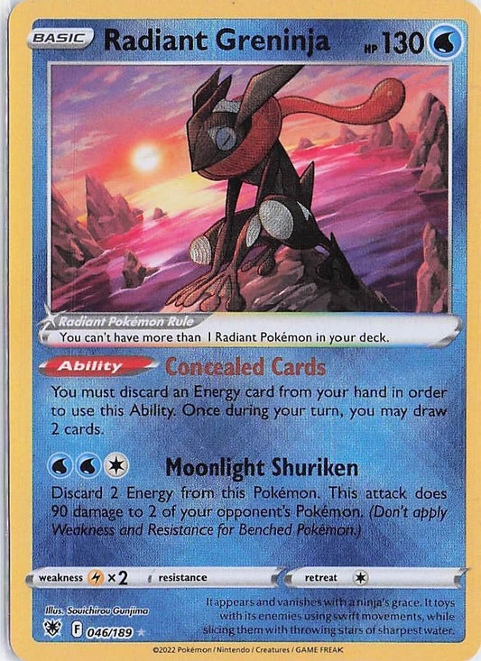 Radiant Greninja 046/189