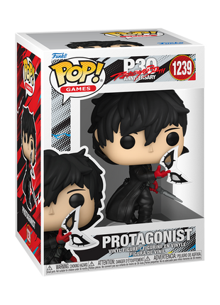 Persona 5 - Protagonist (Ren) (30th Anniversary) #1239 Funko Pop!