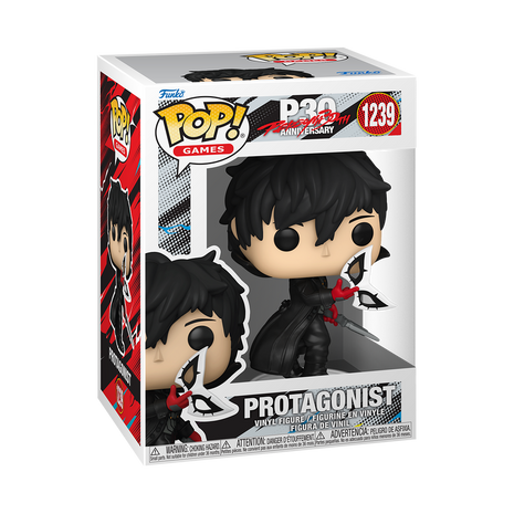 Persona 5 - Protagonist (Ren) (30th Anniversary) #1239 Funko Pop!
