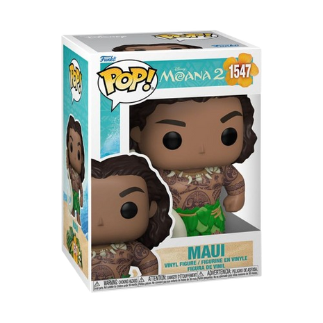 Moana 2 - Maui with Fish Hook #1547 Funko Pop!
