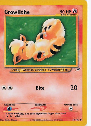 Growlithe 68/105