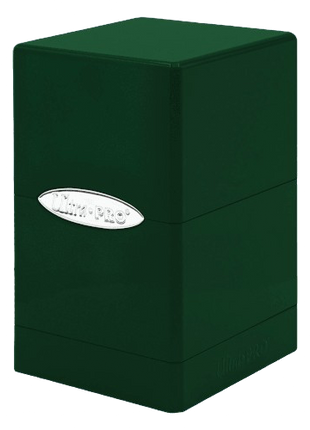 Ultra Pro - Hi-Gloss Emerald Satin Tower Deck Box