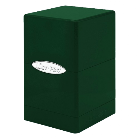 Ultra Pro - Hi-Gloss Emerald Satin Tower Deck Box