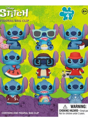 Lilo & Stitch - Series 4: 3D Character Bag Clip Blind Bag