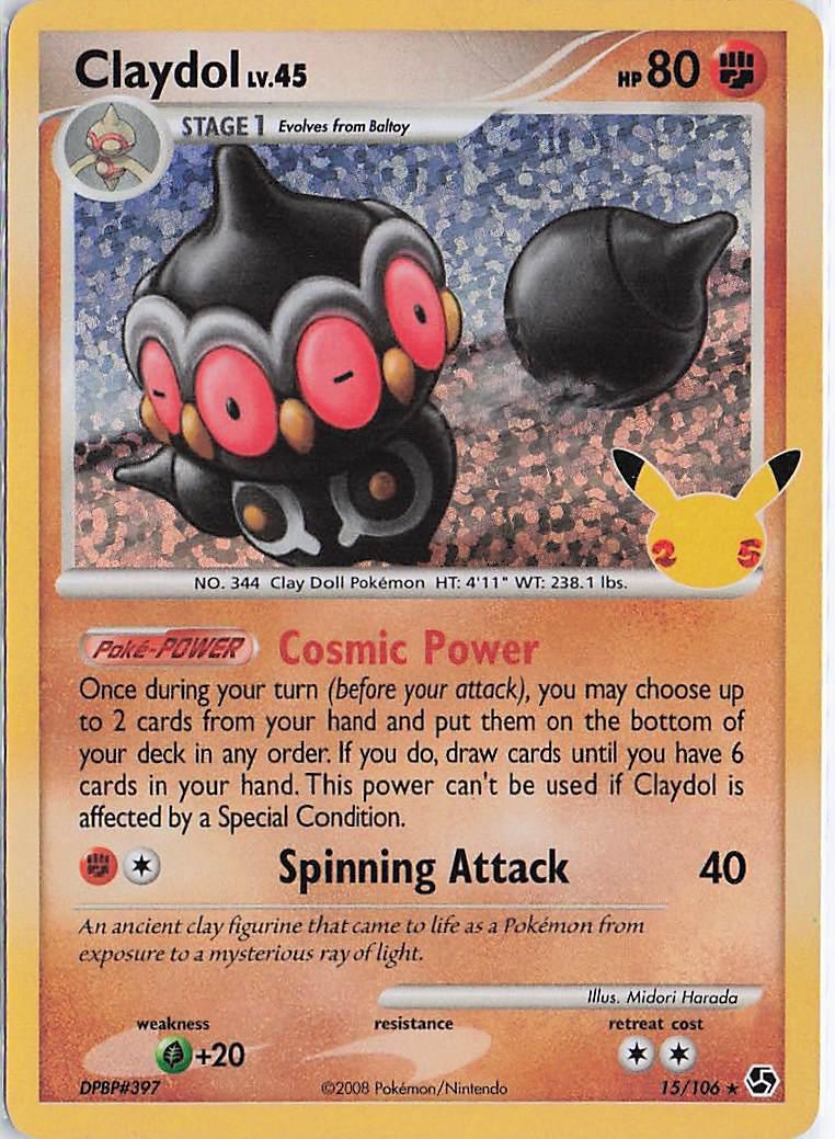 Claydol LV.45 15/106 (H)