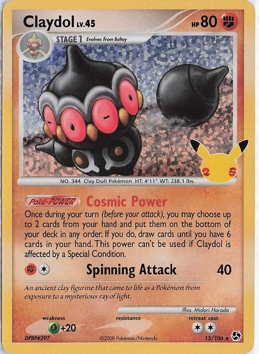 Claydol LV.45 15/106 (H)