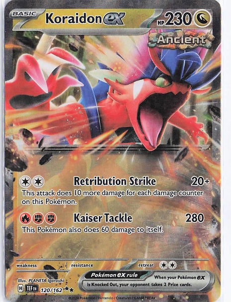 Koraidon ex 120/162