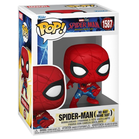 Spider-Man: Brand New Day - Spider-Man (No Way Home Suit) #1587 Funko Pop!