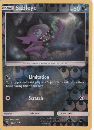 Sableye 80/145 (RH)
