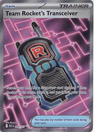 Team Rocket’s Transceiver 263/217