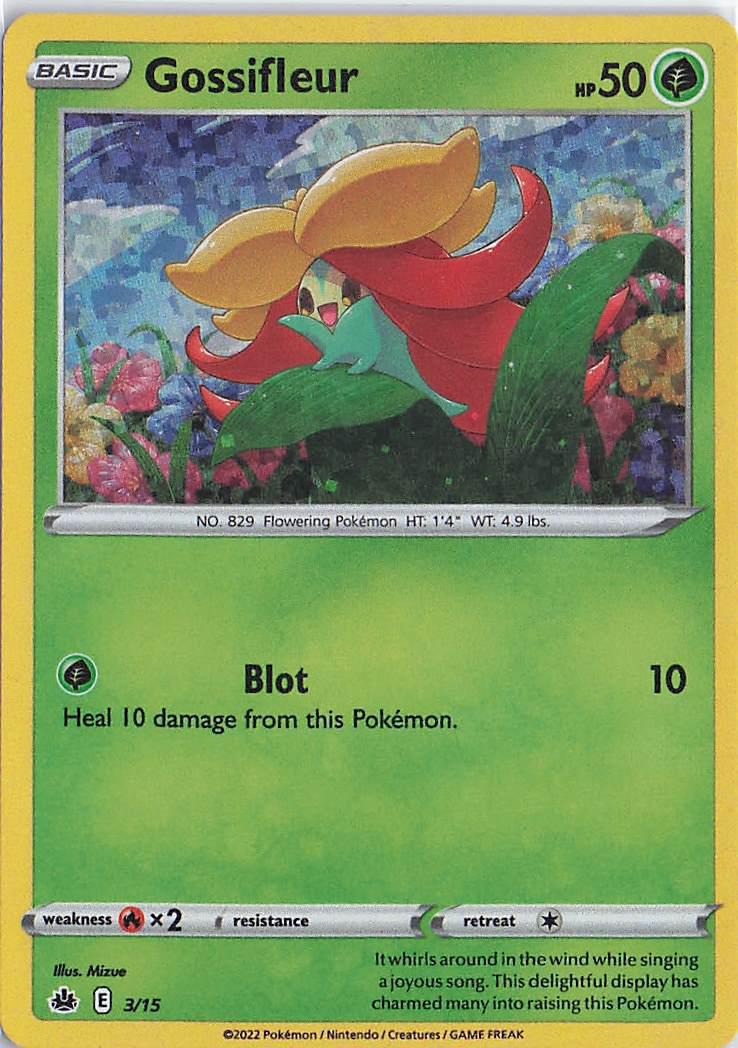 Gossifleur 3/15 (H)