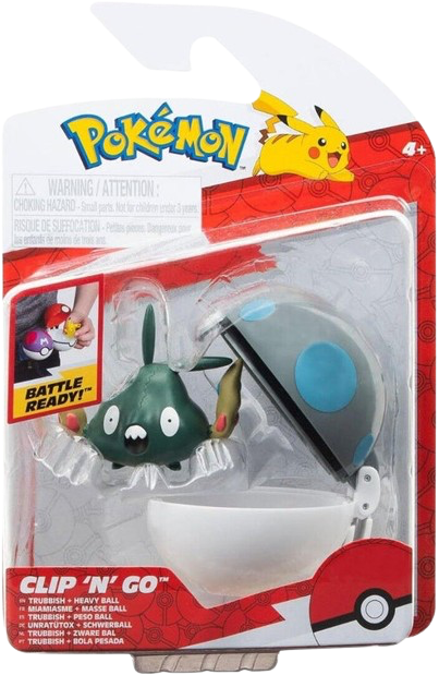 Pokemon -  Trubbish Clip 'N' Go Figure