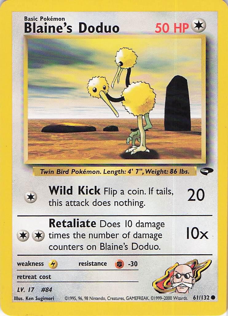 Blaine's Doduo 61/132