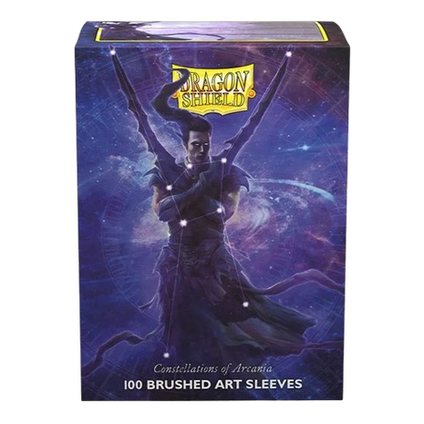 Dragon Shield - Brushed Art Constellations of Alaric Sleeves (100)