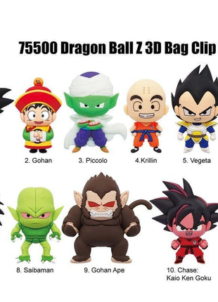 Dragon Ball Z - Series 1: 3D Character Bag Clip Blind Bag
