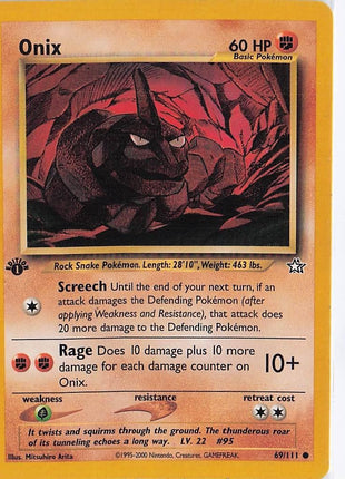 Onix 69/111 (1st)