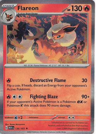 Flareon 136/165 (H)
