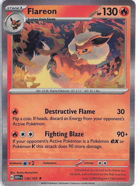 Flareon 136/165 (H)