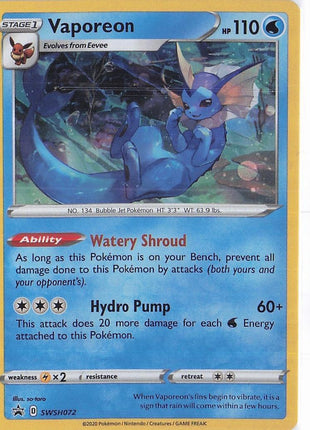 Vaporeon SWSH072