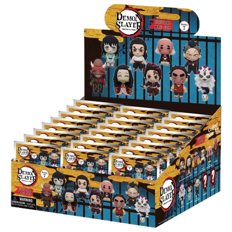 Demon Slayer - Series 7: 3D Character Bag Clip Blind Bag