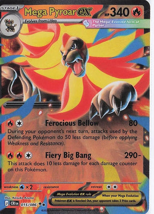 Mega Pyroar ex 015/086
