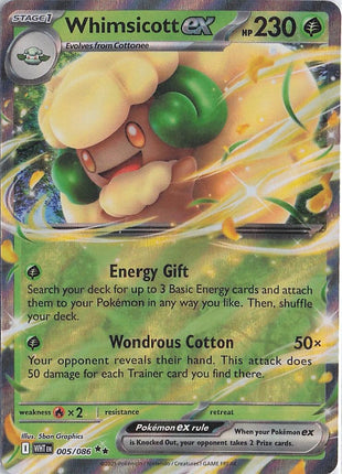 Whimsicott ex 005/086