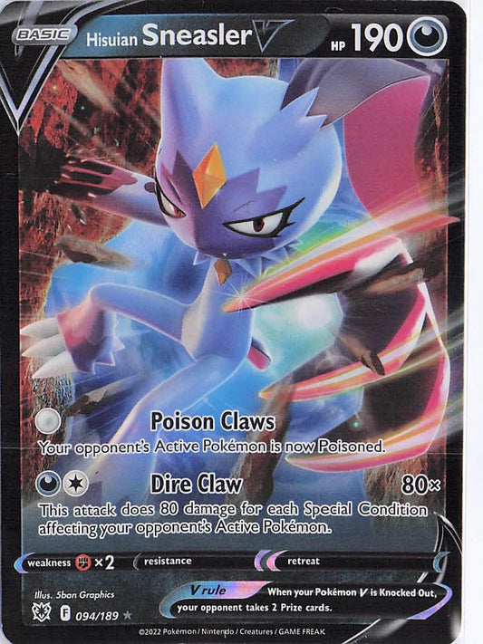 Hisuian Sneasler V 094/189