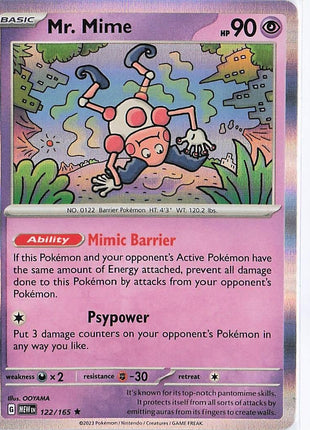 Mr. Mime 122/165 (H)