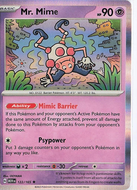 Mr. Mime 122/165 (H)