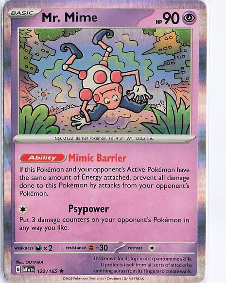 Mr. Mime 122/165 (H)