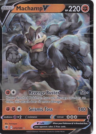 Machamp V 072/189