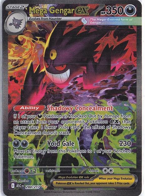 Mega Gengar ex 284/217