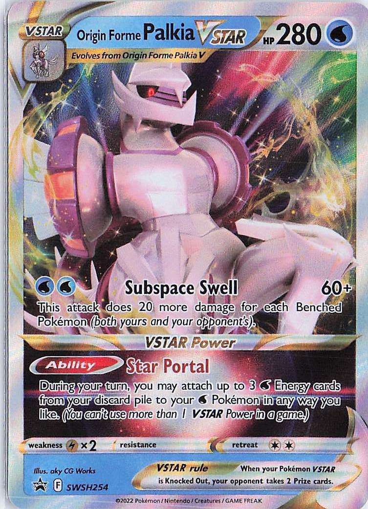 Origin Forme Palkia VSTAR SWSH254