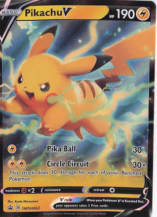 Pikachu V SWSH063