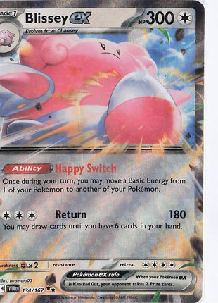 Blissey ex 134/167
