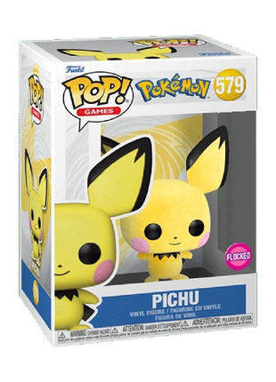 Pokemon - Pichu #579 (Flocked) Funko Pop!